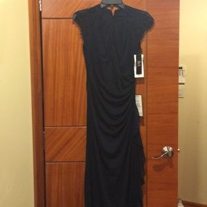 Betsey & Adam long petite dress